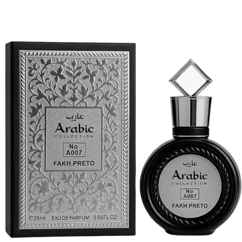 Arabic N.º A007 - Inspiração FAKHAR BLACK (Masculino) EDP - 25ML