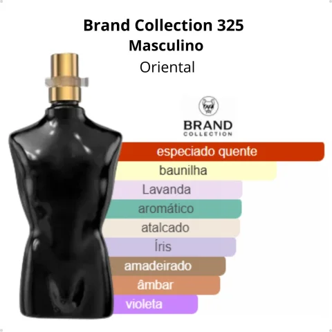 Brand Collection 325 - Inspiração LE MANLY PARFUM (Masculino) - EDP - 25ml