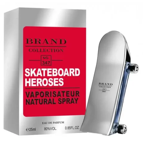 Brand Collection 347 - Inspiração 212 HEROS MEN SKATE(Masculino) - EDP - 25ml
