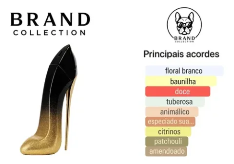 Brand Collection 357 - Inspiração GOOD GIRL MIDNIGHT (Feminino) - EDP - 25ml