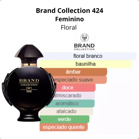 Brand Collection 424 - Inspiração OLYMPIA EXTRAIT (Feminino) - EDP - 25ml