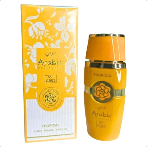 Arabic A003 - Inspiração YARA TOUS TROPICAL AMARELO (FEMININO) - EDP - 25ML