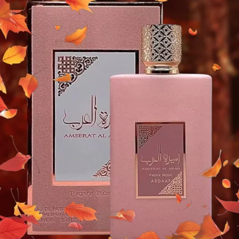 Perfume Árabe Original AMEERAT AL ARAB PRIVE ROSE (FEMININO) - EDP - 100ML