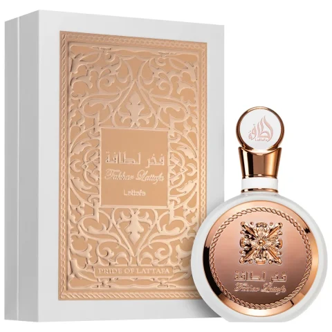 Perfume Árabe Original FAKHAR ROSE LATTAFA (FEMININO) - EDP - 100ML