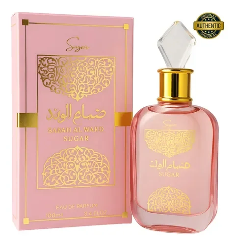 Perfume Árabe Original SABAH AL WARD SUGAR  (FEMININO) - EDP - 100ML
