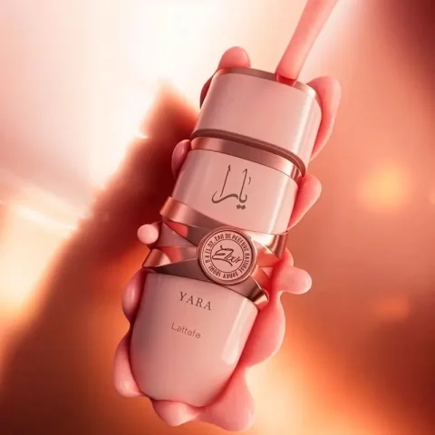 Perfume Árabe Original YARA ROSA ELIXIR LATTAFA (FEMININO) - EDP - 100ML