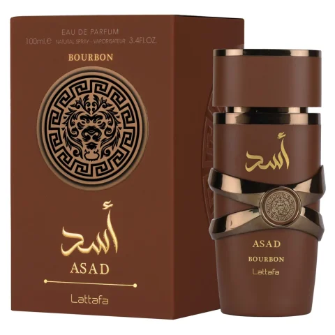 Perfume Árabe Original ASAD BOURBON LATTAFA (MASCULINO) - EDP - 100ML