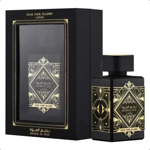 Perfume Árabe Original BADE'E AL OUD FOR GLORY LATTAFA (MASCULINO) - EDP - 100ML