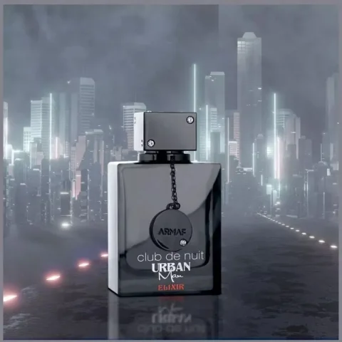 Perfume Árabe Original CLUB DE NUIT URBAN MAN ELIXIR ARMAF (MASCULINO) - EDP - 100ML