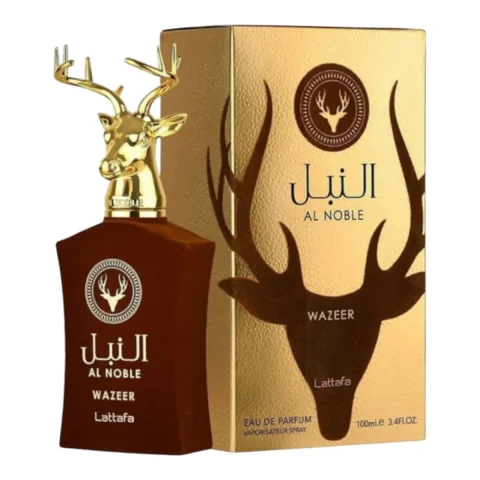 Perfume Árabe Original NOBLE WAZE LATTAFA (MASCULINO) - EDP - 100 ML