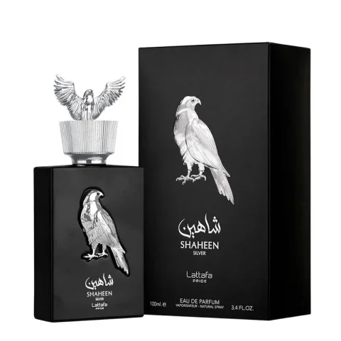 Perfume Árabe Original SHAHEEN SILVER LATTAFA (MASCULINO) - EDP - 100 ML