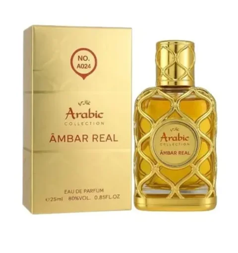 Perfume Arabic A024 - Inspiração Âmbar Real (Feminino/Unissex) EDP - 25ml